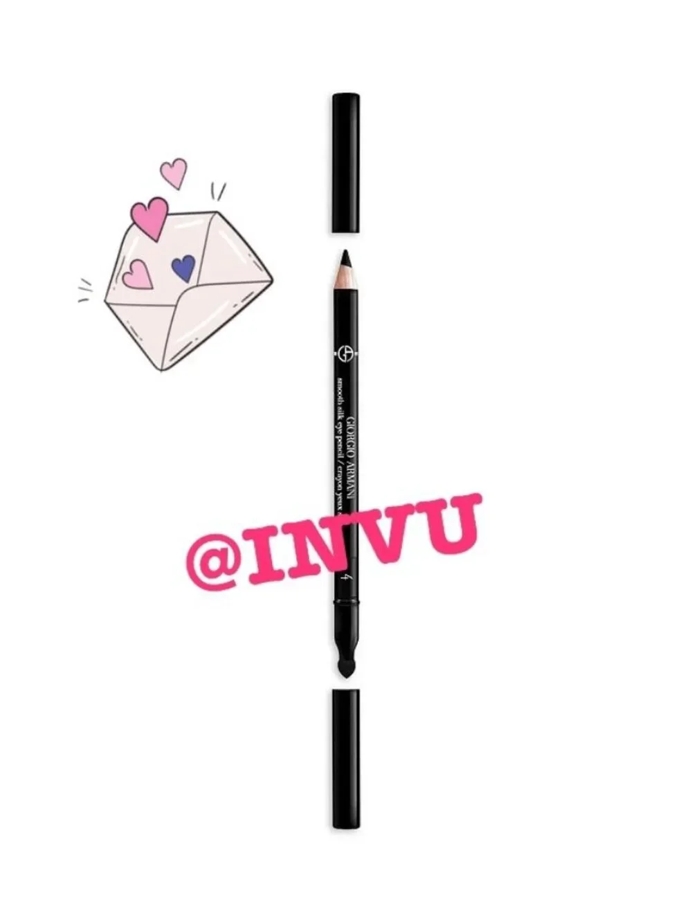 ARMANI SMOOTH SILK EYELINER EYE COLOR PENCIL GRAY #4 NIB